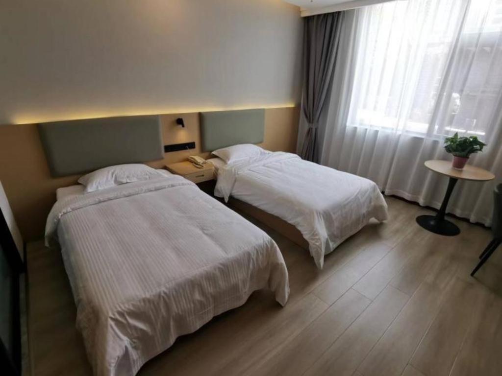 Greentree Inn Jiangsu Xuzhou West District Huohua Shell Hotel Buitenkant foto