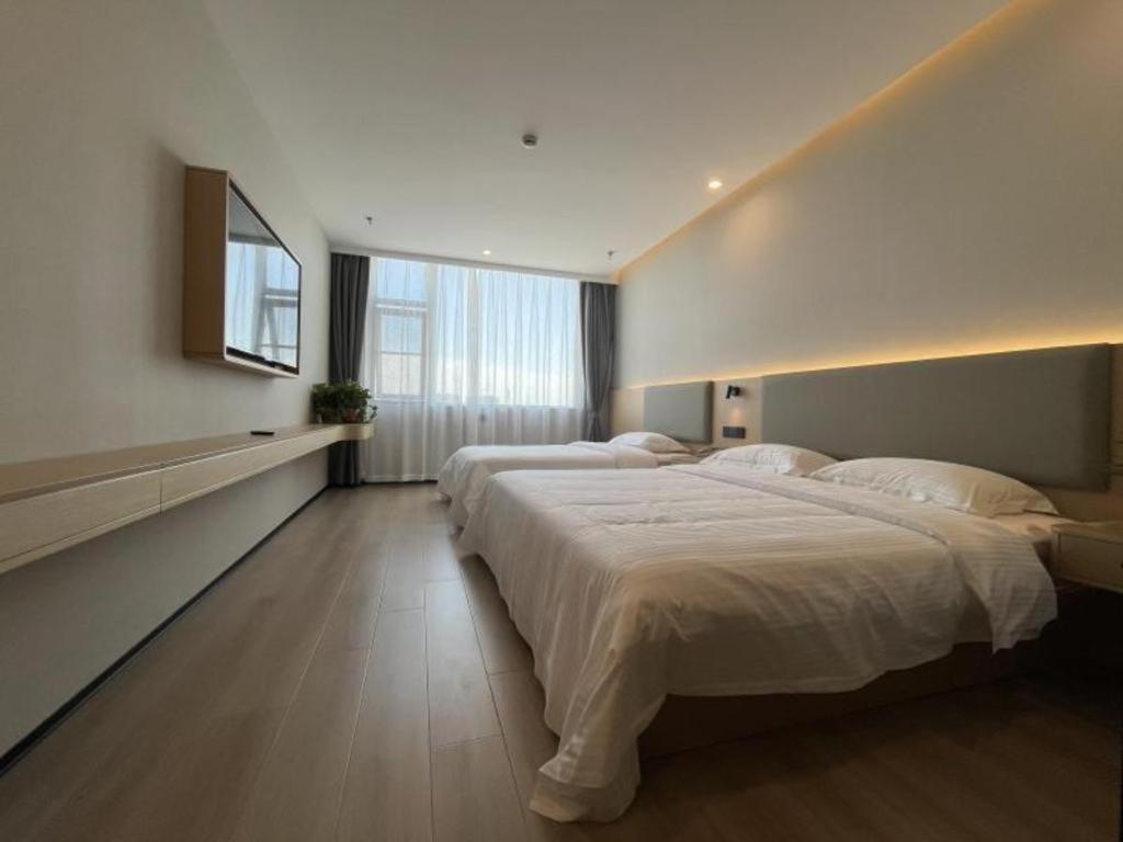 Greentree Inn Jiangsu Xuzhou West District Huohua Shell Hotel Buitenkant foto