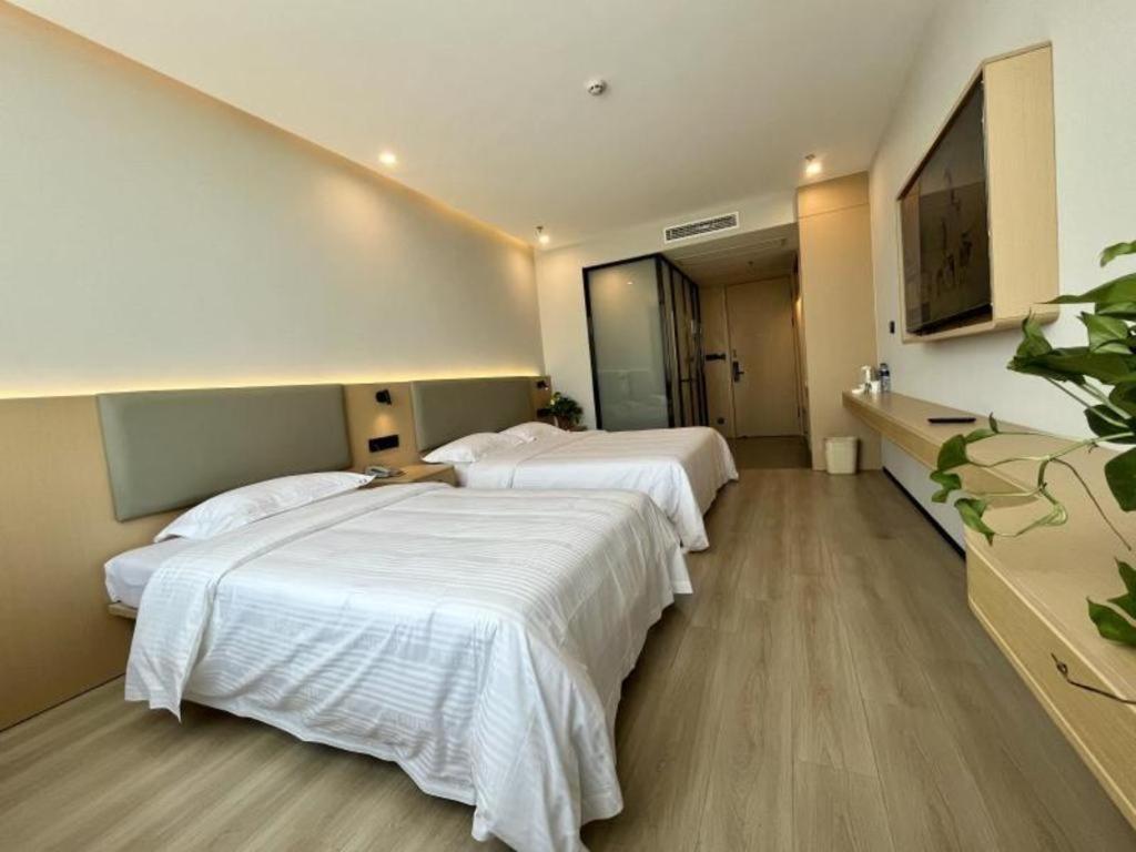 Greentree Inn Jiangsu Xuzhou West District Huohua Shell Hotel Buitenkant foto