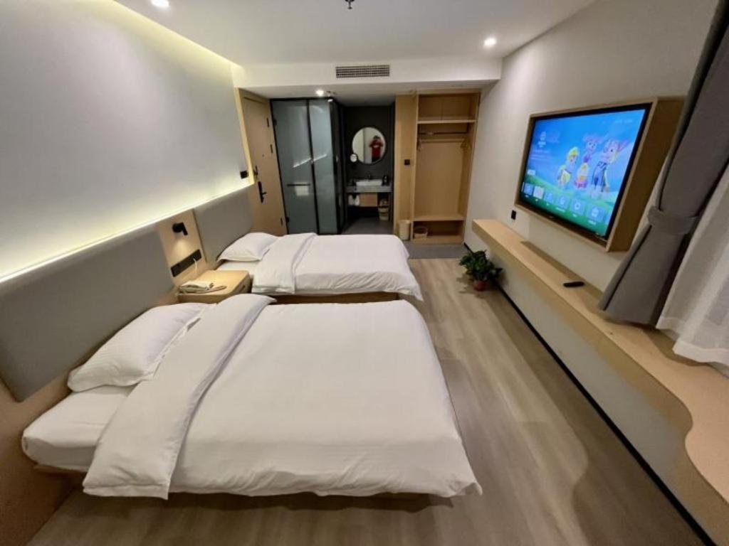 Greentree Inn Jiangsu Xuzhou West District Huohua Shell Hotel Buitenkant foto
